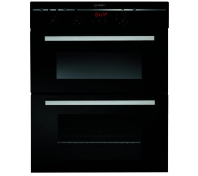 INDESIT  FIMU23BKS Electric Double Oven - Black
